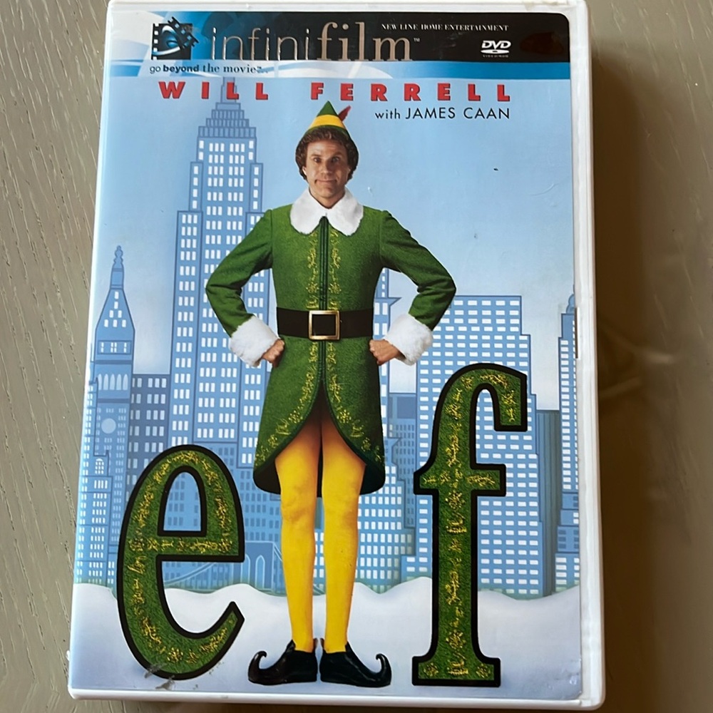 Elf Movie Starring Will Ferrell Preowned movie
